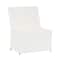 Household Essentials 19" White Woven Sturge Chest